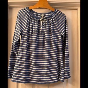 Talbots Stripe Long Sleeve Top